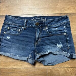 American Eagle Shorts; lightly destroyed